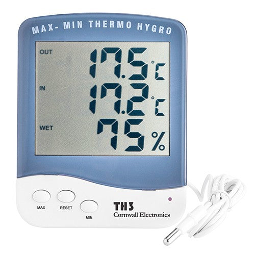 Termo Higrometro TA388 con Sonda