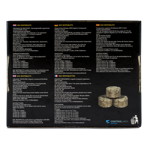 Biotablets BAC 24 und