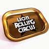 Bandeja Mini Metal Gold Lion Rolling Circus