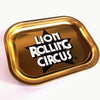 Bandeja Mini Metal Gold Lion Rolling Circus