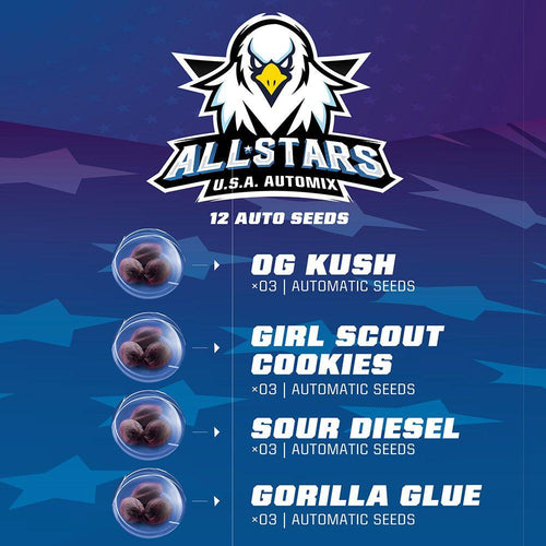 All Stars USA Automix (12 semillas)
