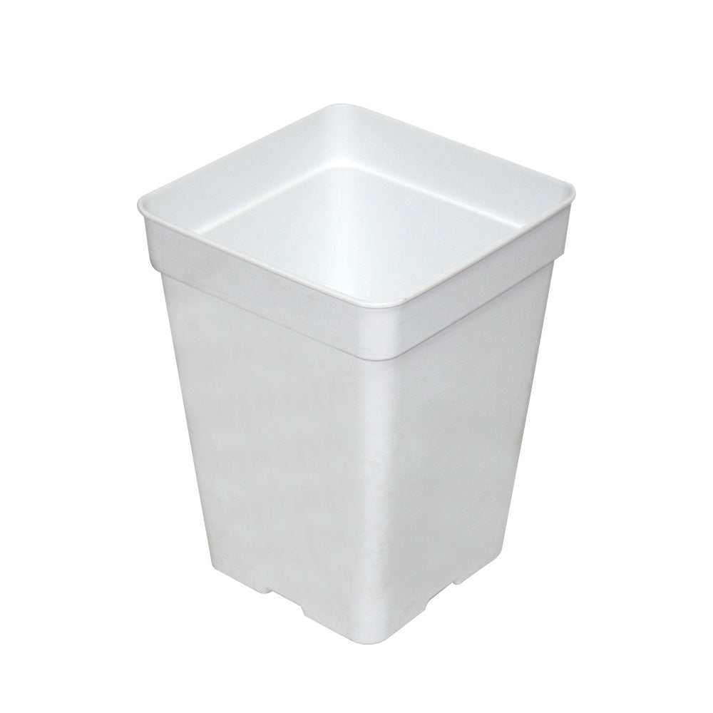 Maceta 18x18x25,5 (5,5L) Blanca