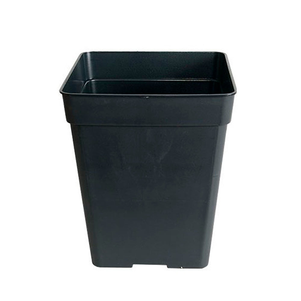 Maceta cuadrada 20x20x27.5  7L Negra