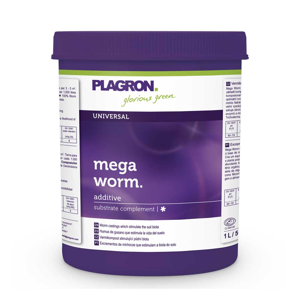 Mega worm (humus de lombriz) 1L