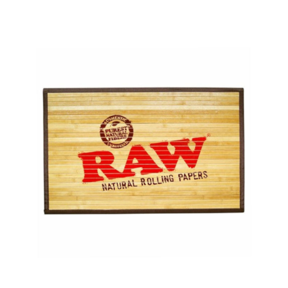 Raw alfombrilla suelo de bambú pequeña