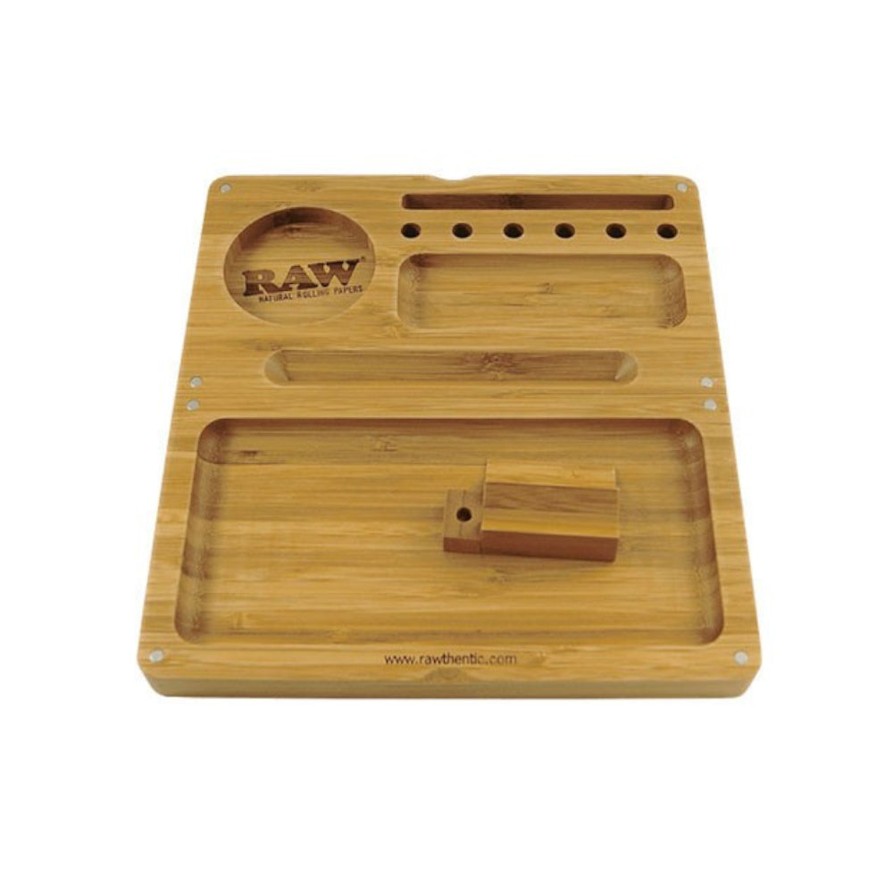 Raw Caja Liar de Bambú con imanes