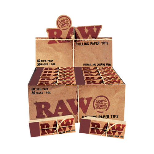 Raw Tips 50 Leaves 50/Box