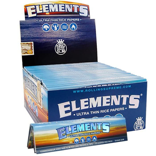 Papel King Size Slim ELEMENTS