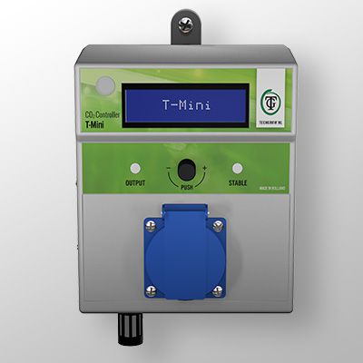 Controlador Co2 T-Mini Pro Sensor Incluido Techgrow
